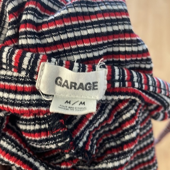 Striped Garage Bodysuit Medium - Picture 6 of 6